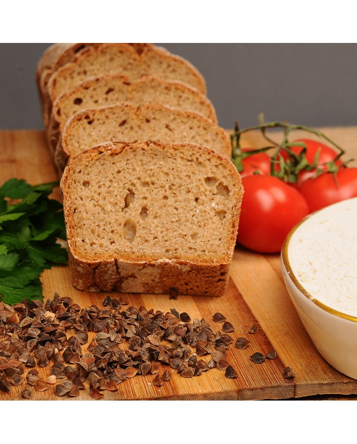Glutensiz Karabuğday Ekmeği 500 Gr