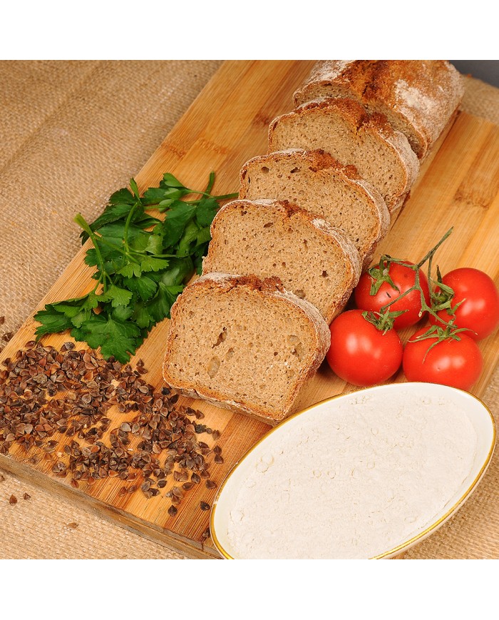 Glutensiz Karabuğday Ekmeği 500 Gr