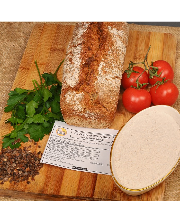 Glutensiz Karabuğday Ekmeği 500 Gr