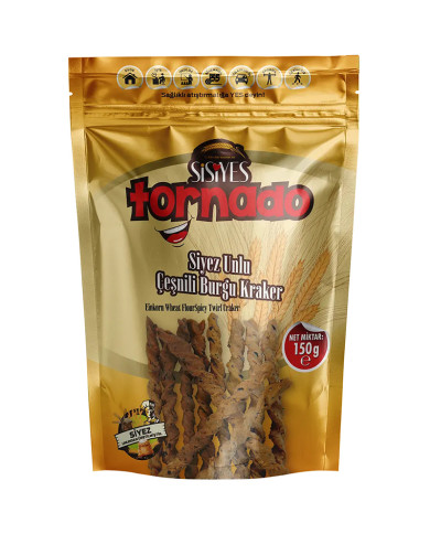 Sisiyes Tornado Burgu Kraker 150 Gr