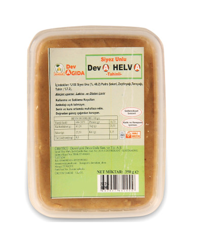 Siyez Unlu Tahinli Helva 350 g